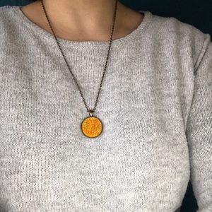 Golden Scales Necklace
